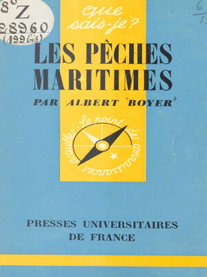 cover image of Les pêches maritimes